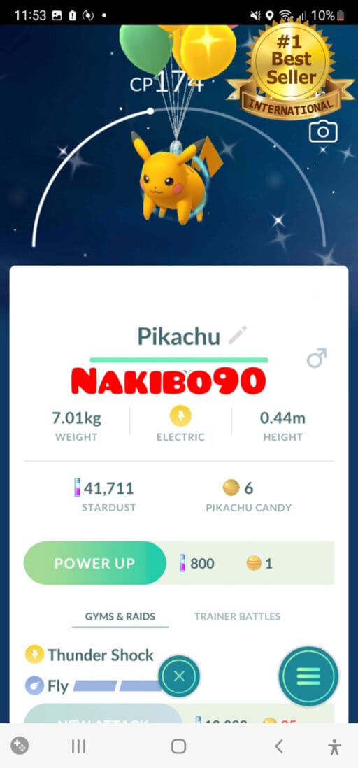 Pokémon Go Shiny Pikachu Flying Taipei Air Adventures