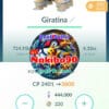 Pokémon Go Shiny Altered Form Giratina Level 50