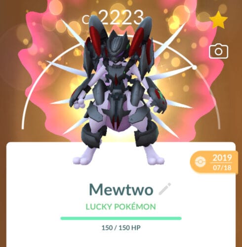 Pokémon Go Armored Mewtwo Level 50, Armored Mewtwo Level 40 - Unlock 3 Moveset Master League PvP - Trade 20k stardust - Trade 1 Million stardust (Read Describe) photo review