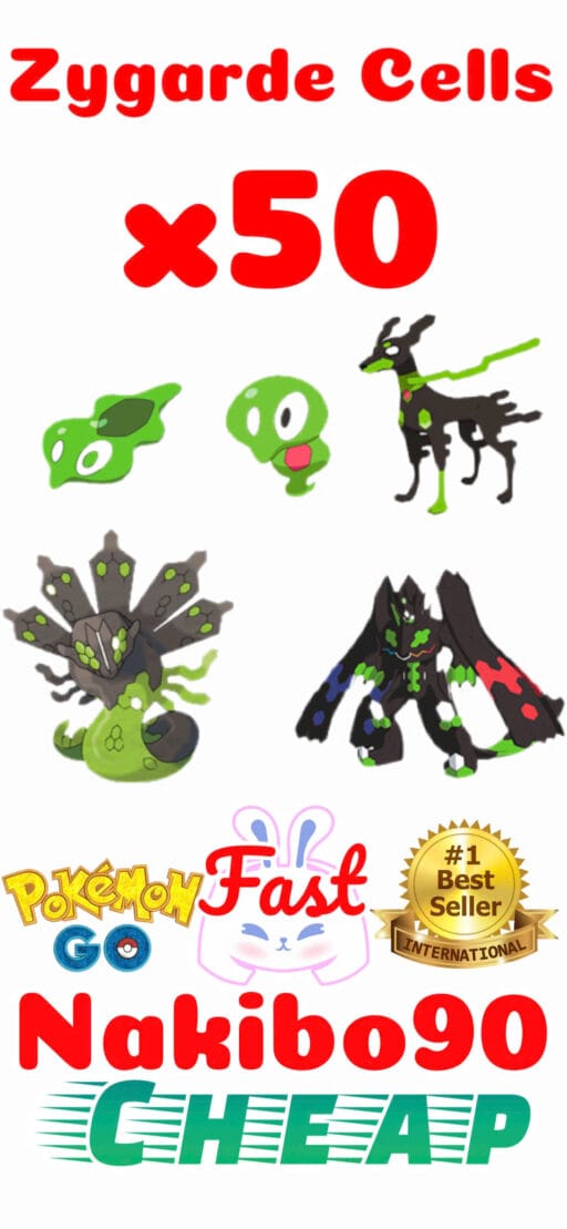 Pokémon Go Zygarde Cells Farm Fast Service