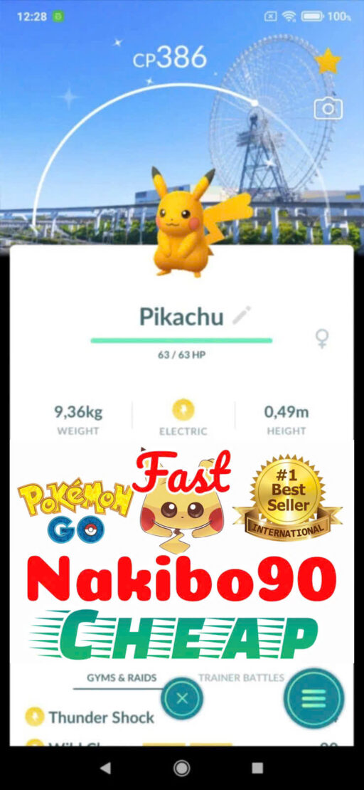 Pokémon Go Shiny Pikachu Suita Osaka Background