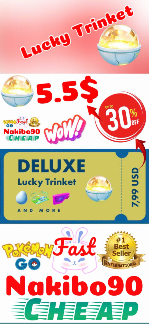 Pokémon Go – GO Pass Deluxe Lucky Trinket